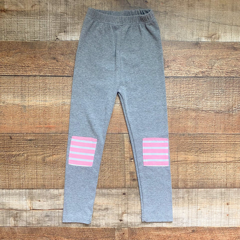No Brand Grey Pants with Striped Patch- Size ~5T (see notes)