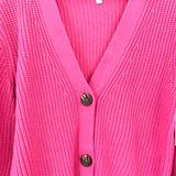 BP Pink Knit Button Cardigan NWT- Size XXS