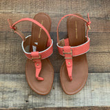 Tommy Hilfiger Coral Strap Wedges- Size 9 (see notes)