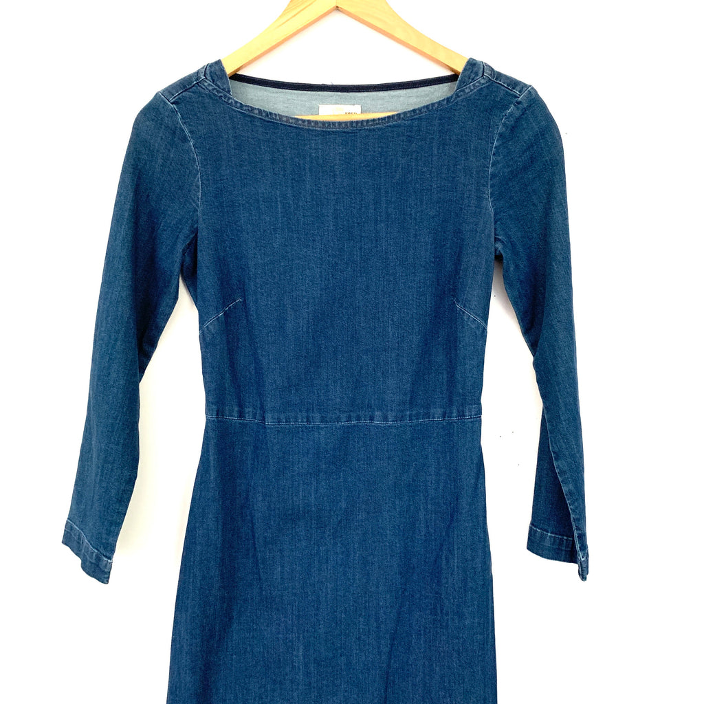wilfred free long sleeve dress Aritzia Wilfred Free NEW Womens Dress Long Sleeve Knit Midi sz M Gray Heathered