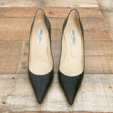 Jimmy Choo Black Pumps- Size 10 (see notes)