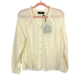 Able Antique White Dalia Blouse NWT- Size M (sold out online)