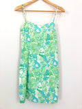 Lilly Pulitzer McCallum Fitted Tie Back Dress- Size 00