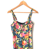 Vici Peach Print Dress- Size S