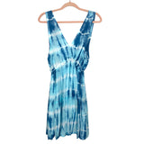 Tiare Hawaii Blue Tie-Dye Cover Up Dress- Size O/S (see notes, sold out online)