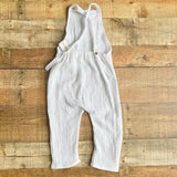 Harbour White Gauze Cotton Overall Romper- Size 3-4Y