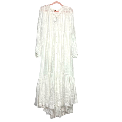 Free People Ivory Maxi With Detachable Under Dress NWT- Size S The Saved Collection Free People Ivory Maxi With Detachable Under Dress NWT- Size S The Saved Collection