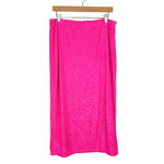 Topshop Hot Pink Sequin Pencil Skirt- Size 12 (sold out online)