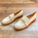 Sam Edelman Cream Loafers- Size 9 (sold out online, great condition)