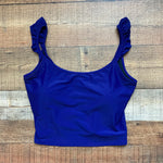 Pink Desert Navy Padded Swim Top NWT- Size XL (sold out online)