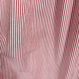 J. Crew Red/White Striped Ruffle Hem Sundress- Size 14 (see notes)