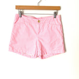 Lilly Pulitzer Pink Striped Shorts- Size 00