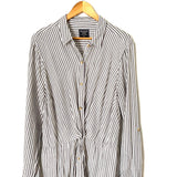 Abercrombie & Fitch Striped Button Up Soft Lined Dress- Size XL