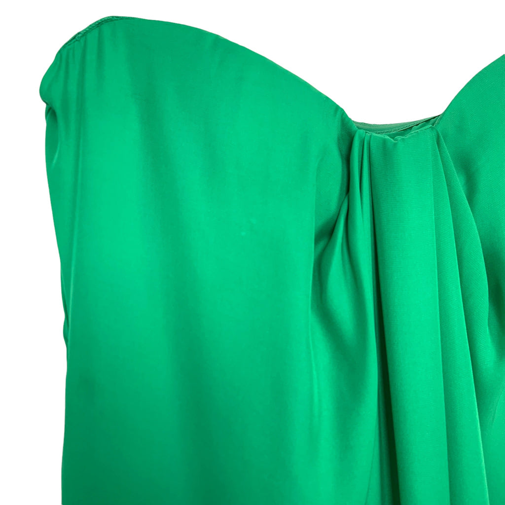 BB Dakota Green Strapless Hi/Low Dress- Size 0 (see notes) The Saved Collection BB Dakota Green Strapless Hi/Low Dress- Size 0 (see notes) The Saved Collection