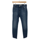 DL1961 Margaux Frayed Slant Hem Instasculpt Ankle Skinny Jean- Size 26 (Inseam 27”)