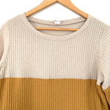 CY Fashion Color Block Sweater- Size S