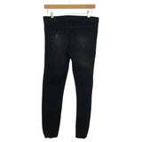 Free People Black Distressed Frayed Hem Jeans- Size 27 (Inseam 26”)