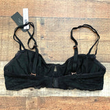 TellTale Blackout Black Lace Unlined Balconette NWT- Size 34B