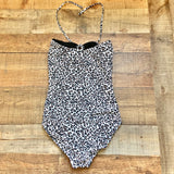 Albion Animal Print Padded One Piece- Size XS