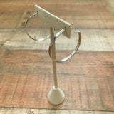 Silver Hoop Earrings