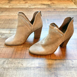 Vince Camuto Suede Ankle Booties- Size 9.5 (see notes)