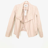 BB Dakota Tan Faux Leather Jacket NWT- Size S