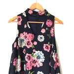 Mts Floral Choker Cutout Dress- Size S