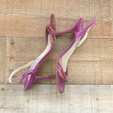 Jimmy Choo Purple Slingback Heels- Size 40 (See Notes)