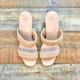 A New Day Braided Fiona Heels - Size 9 (sold out online, like new condition)