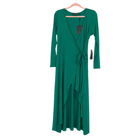 11 Honore Green Wrap Dress NWT- Size 1 (US 14/16)