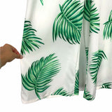 No Brand Palm Print High Waisted Pants- Size S (we have matching top)
