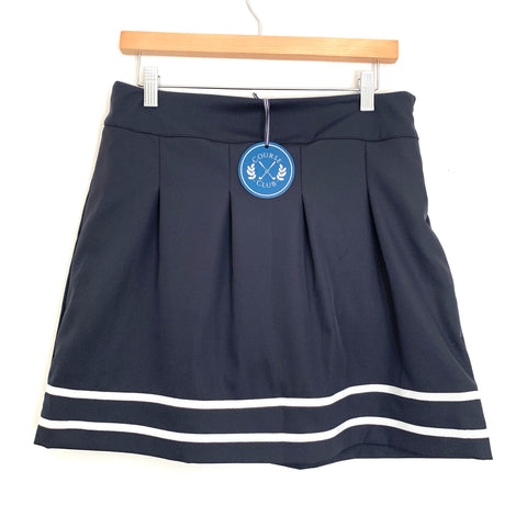 Course & Club Navy Pleated Skort NWT- Size 8