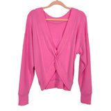 Offline Pink Twist Back Sweatshirt NWT- Size S (sold out online)
