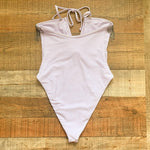 Lovers and Friends Purple V-Wired Front Fringe One Piece- Size S (sold out online)