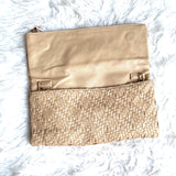 Urban Expressions Weave Fold Over Clutch NWT