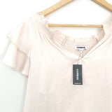 Express Ruffle Sleeve Top NWT- Size M