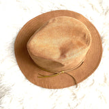 Something Special Camel Suede Hat