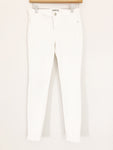 Abercrombie & Fitch Harper Low Rise Super Skinny White Jeans- Size 26 (Inseam 25.5")