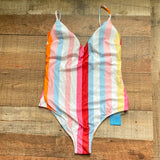 H&M Color Striped One Piece NWT- Size 8