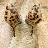 Mix No 6 Animal Print Heels  - Size 7.5