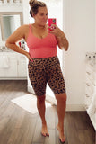 IVL Animal Print Biker Shorts- Size 10