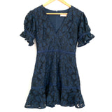 Keepsake Navy & Black Lace Dress NWT- Size S
