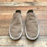 Vince Taupe Slip On Shoes- Size 9