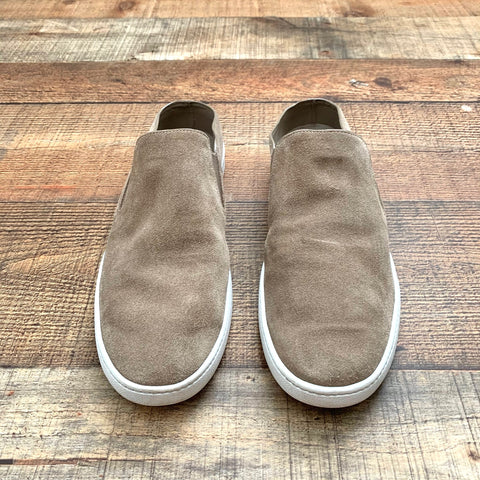 Vince Taupe Slip On Shoes- Size 9