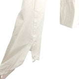 Amaryllis White Roll Tab Sleeve Cover Up- Size XL (see notes)