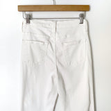 a.n. designs White High Waisted Skinny Jeans- Size 4 (Inseam 31” see notes)