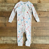 Grace & James White Heart Pajamas NWT- Size 2T