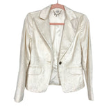 Bebe Off White Blazer- Size 2 (See Notes)