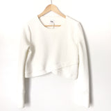 Bae. White Maternity Crop Top NWT- Size XS