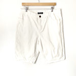 Emperial White Bermuda Shorts- Size 2XL
